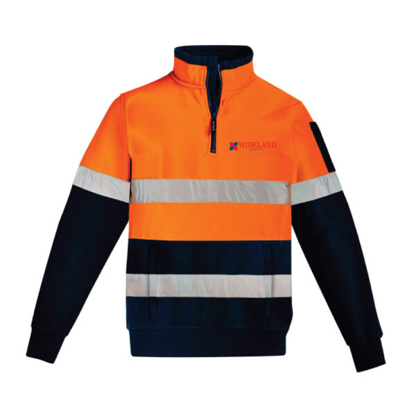 Hi-Viz Jacket - Orange/Navy